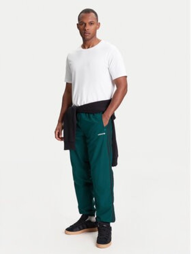 adidas Spodnie dresowe Brushed JX3079 Zielony Regular Fit
