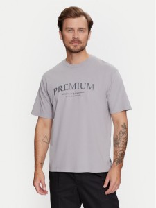 Jack & Jones T-Shirt Jprbluwinston 12255611 Szary Regular Fit