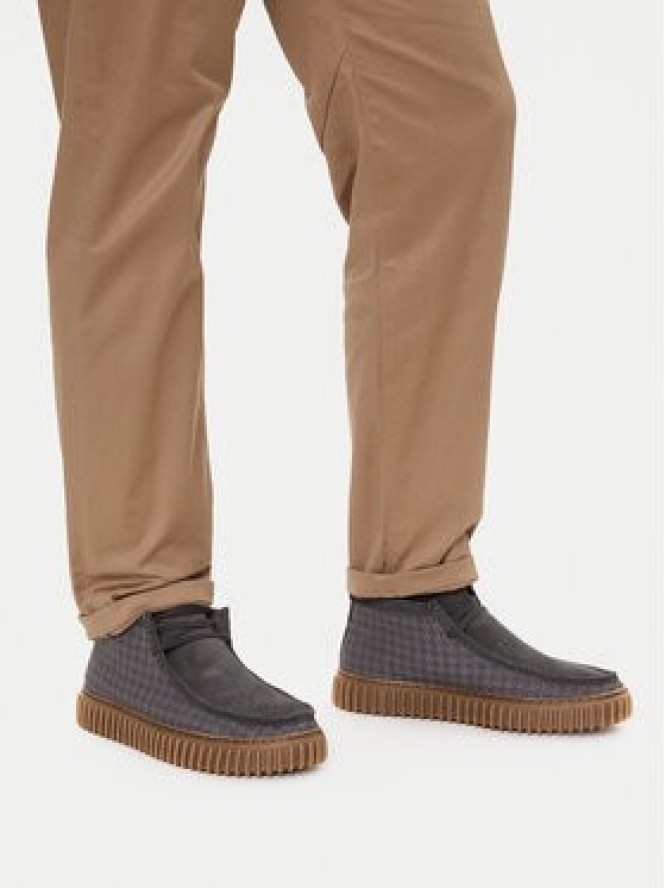 Clarks Trzewiki Torhill Hi 26183426 Szary