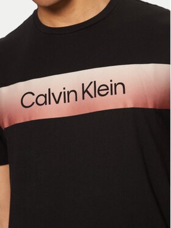 Calvin Klein T-Shirt K10K114163 Czarny Regular Fit