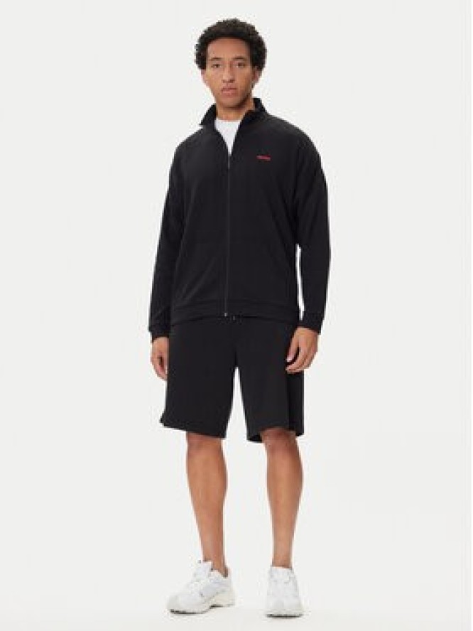 HUGO Bluza Austin 50556966 Czarny Regular Fit