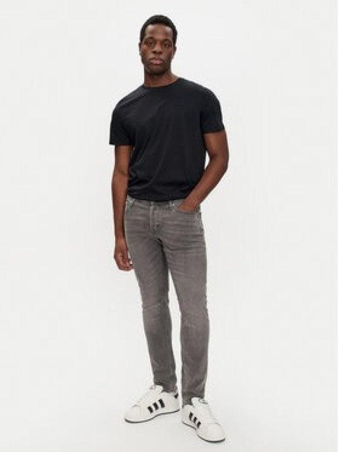 Jack & Jones Jeansy Glenn 12259935 Szary Slim Fit