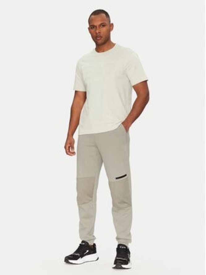 EA7 Emporio Armani T-Shirt 7M000149 AF14772 U9004 Beżowy Regular Fit