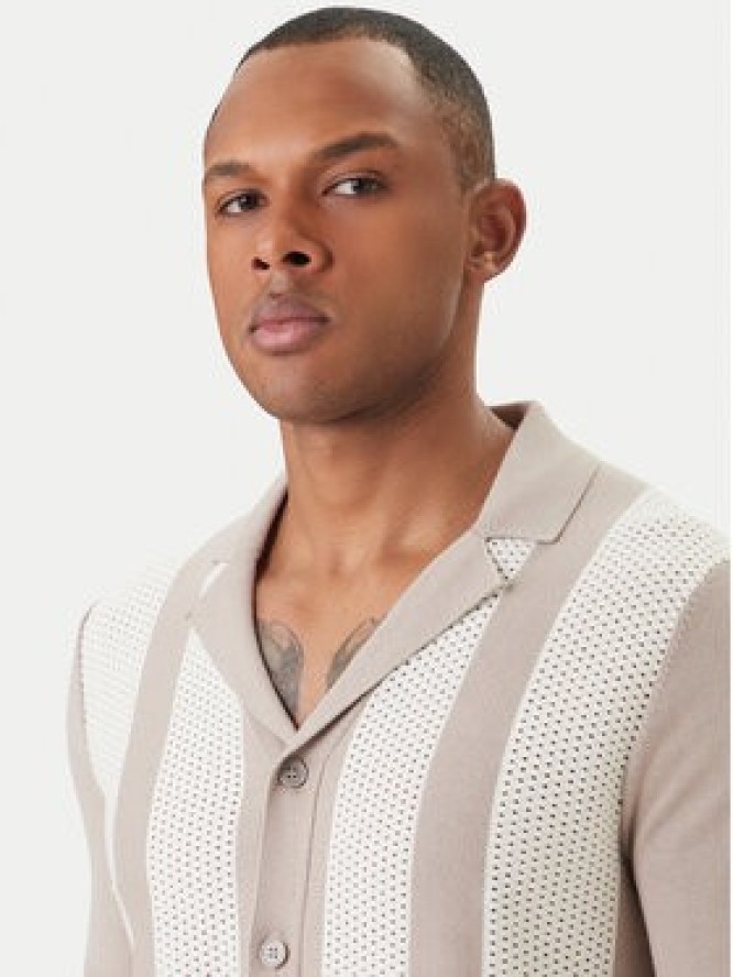 JOOP! Koszula Galvo 30101514 Beżowy Regular Fit