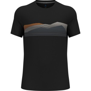 Koszulka z krótkim rękawem męska ODLO F-Dry Ridgeline T-Shirt Crew Neck