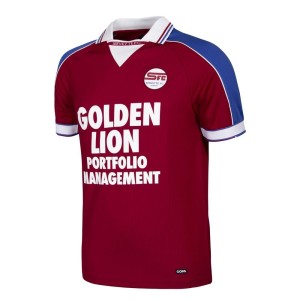Koszulka retro piłkarska dla dorosłych - Servette FC 1998-99 - Czerwony