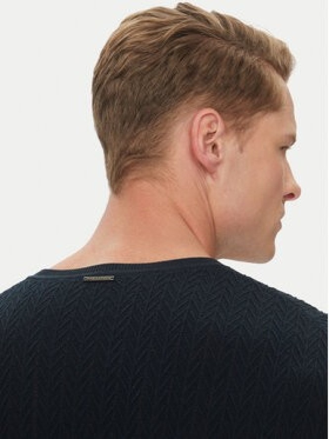 Marciano Guess Sweter 5GHR16 5861Z Granatowy Regular Fit