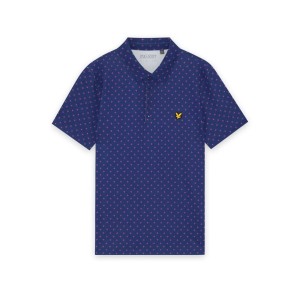 Koszulka polo z nadrukiem Lyle & Scott