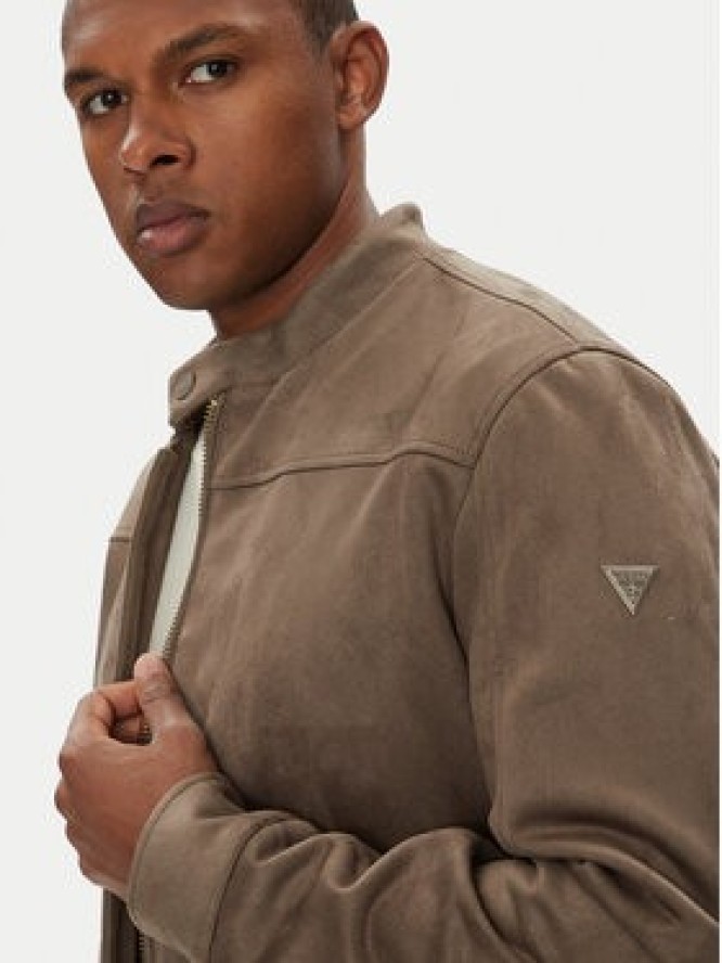 Guess Kurtka przejściowa M5YL02 W0252 Zielony Regular Fit