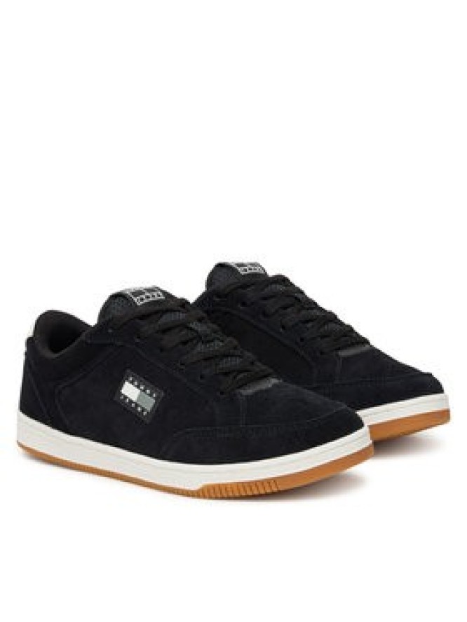 Tommy Jeans Sneakersy Tjm Cupsole Long Lace Skate EM0EM01602 Czarny