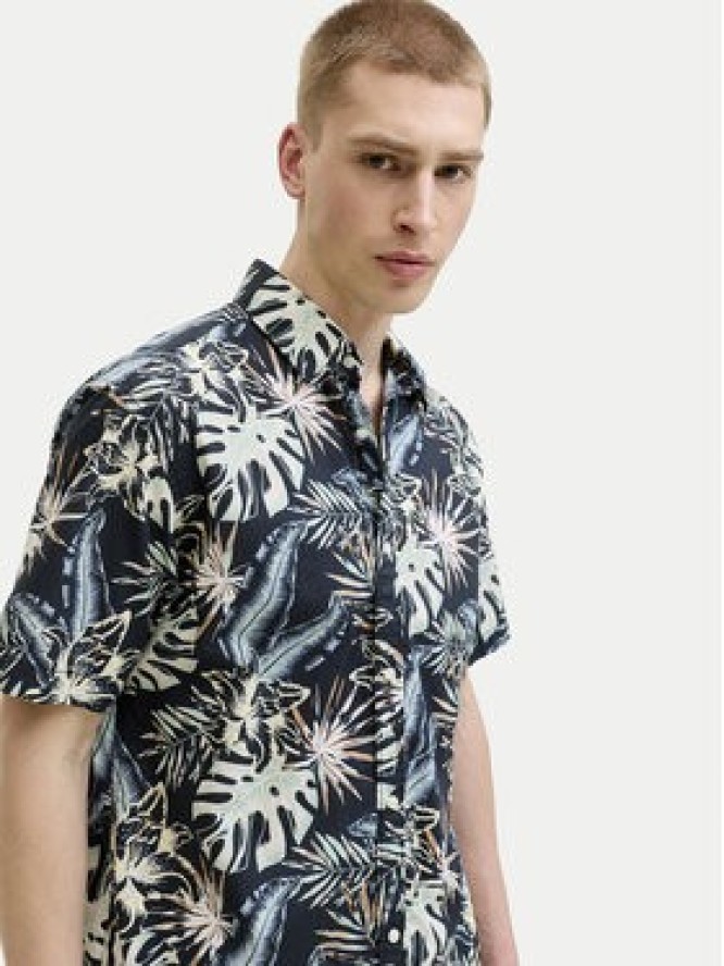 Jack & Jones Koszula Honolulu 12289667 Czarny Regular Fit