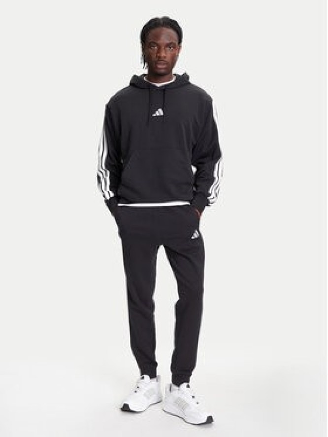 adidas Bluza Essentials 3-Stripes JD1874 Czarny Regular Fit