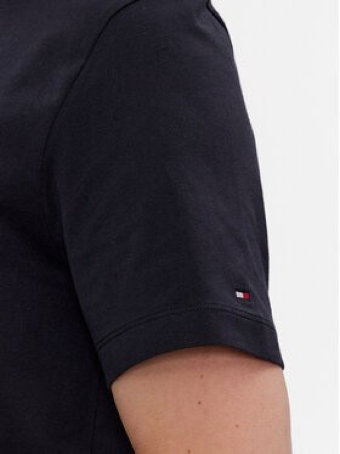 Tommy Hilfiger T-Shirt MW0MW37859 Granatowy Regular Fit