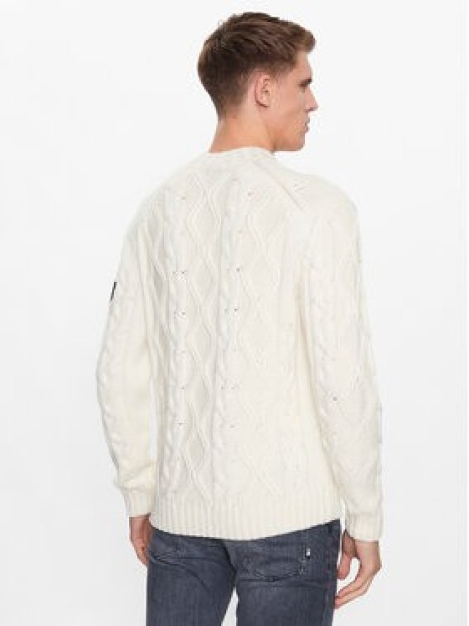 Paul&Shark Sweter 13311047 Écru Regular Fit