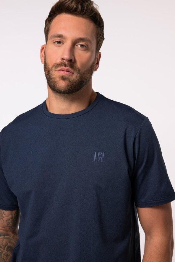 Męska Funkcyjna koszulka henley FLEXNAMIC® trekking rękaw 1/2