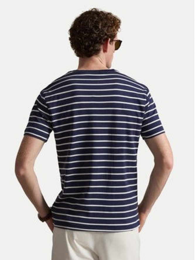 Polo Ralph Lauren T-Shirt 710B16648001 Granatowy Regular Fit