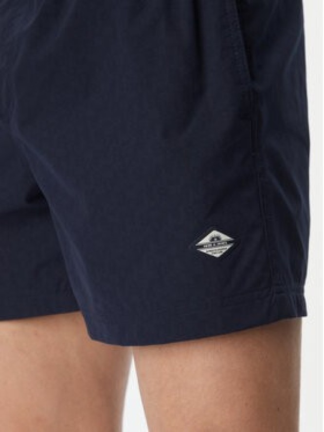 Jack & Jones Szorty kąpielowe Maui Splash 12291491 Granatowy Regular Fit