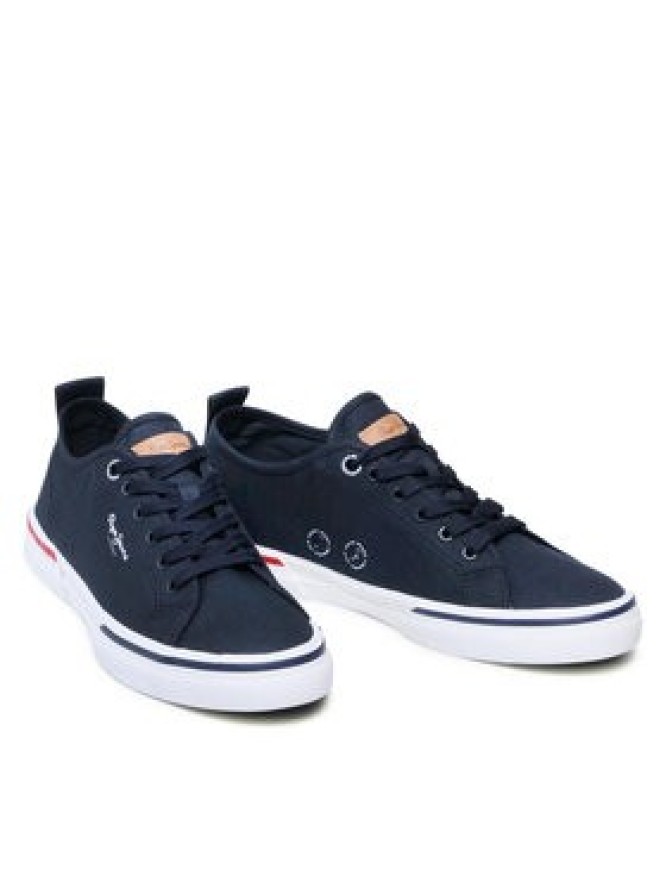 Pepe Jeans Tenisówki Kenton Smart 22 PMS30811 Granatowy