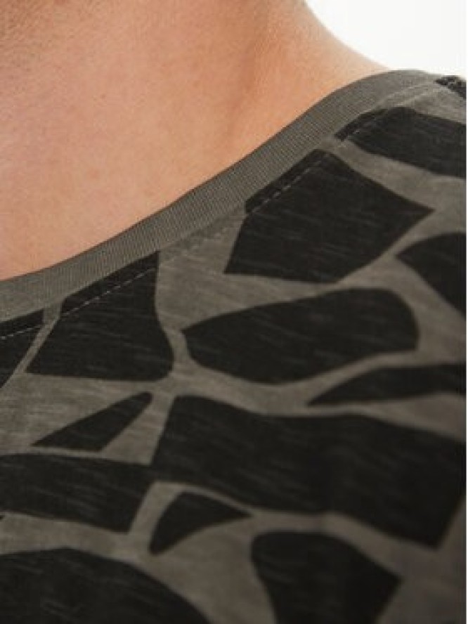 INDICODE T-Shirt Avarua 41-102 Czarny Regular Fit