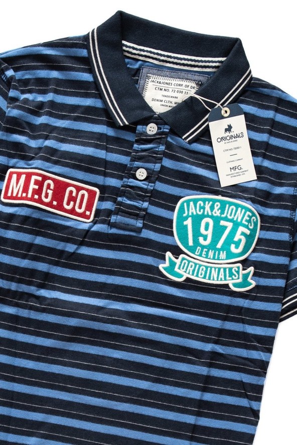 POLO JACK & JONES NUMBERS POLO 12063787 DARK