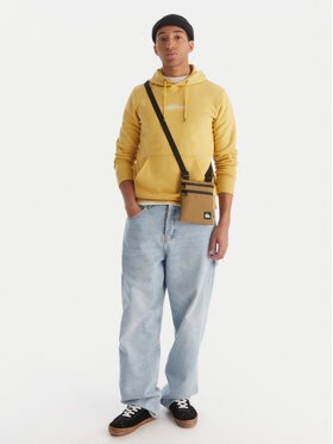 Quiksilver Bluza Screen Fleece Fineline EQYFT05136 Żółty Regular Fit