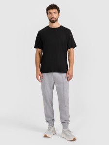 4F Spodnie dresowe joggery męskie - szare M