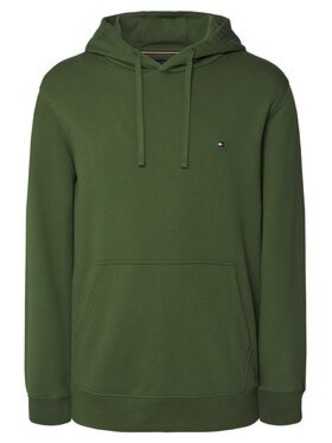 Tommy Hilfiger Bluza Essential MW0MW37235 Zielony Regular Fit