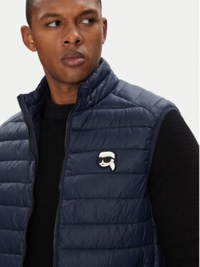 KARL LAGERFELD Bezrękawnik 505711 553590 Granatowy Regular Fit