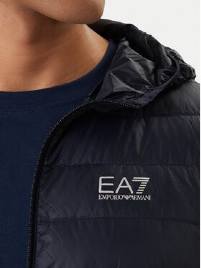 EA7 Emporio Armani Kurtka puchowa 8NPB24 PNGPZ 1562 Granatowy Regular Fit