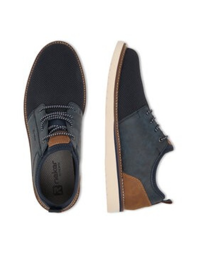 Rieker Półbuty 04550-14 Granatowy