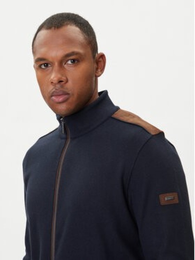 Bugatti Bluza 8700-85050D Granatowy Regular Fit