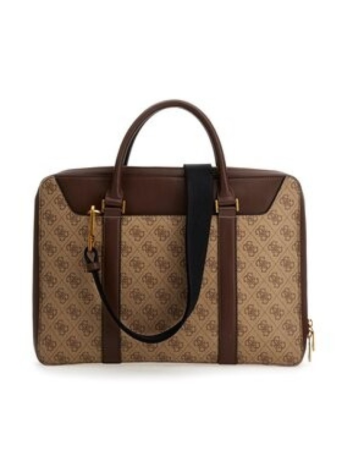 Guess Torba na laptopa Vezzola Smart HMEVZL P3138 Beżowy