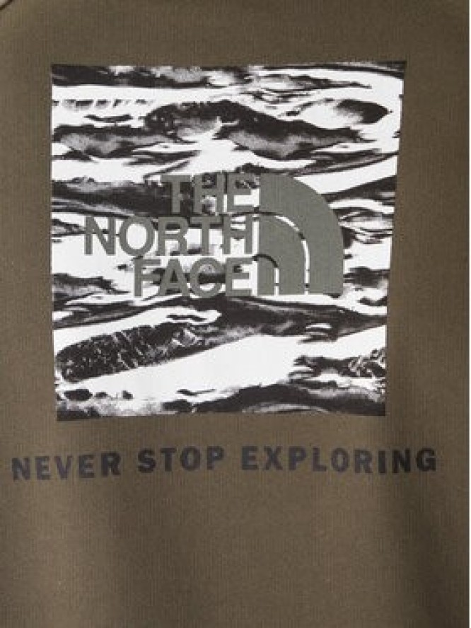 The North Face Bluza Edge Of Light NF0A8E3K Zielony Regular Fit