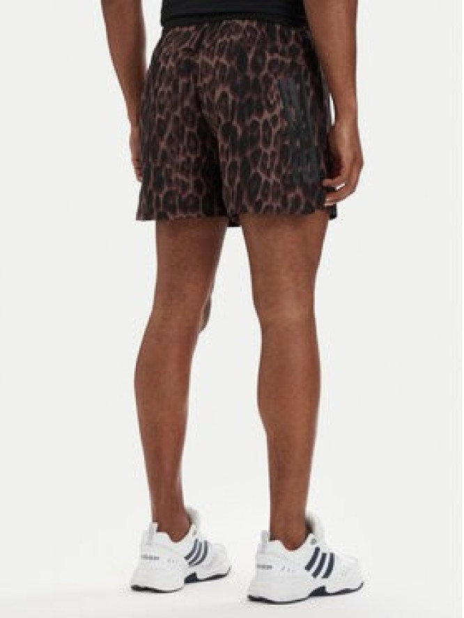 adidas Szorty sportowe D4T Power KF0954 Brązowy Regular Fit