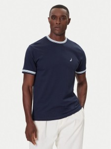 Nautica T-Shirt N1S03440 Granatowy Regular Fit