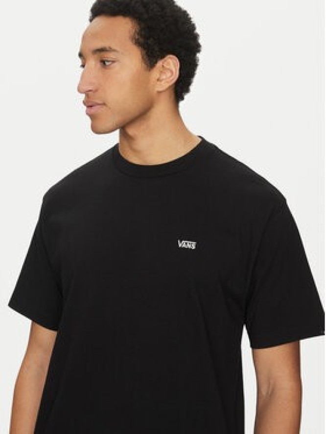 Vans T-Shirt Left Chest II VN000P1P Czarny Loose Fit