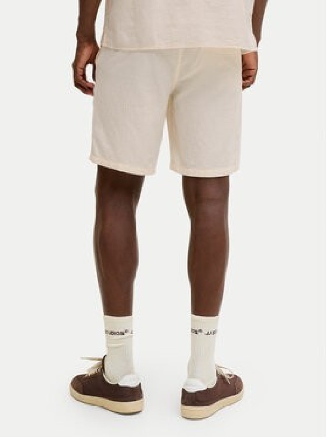 Jack & Jones Szorty materiałowe St.Jaiden 12293471 Kremowy Relaxed Fit