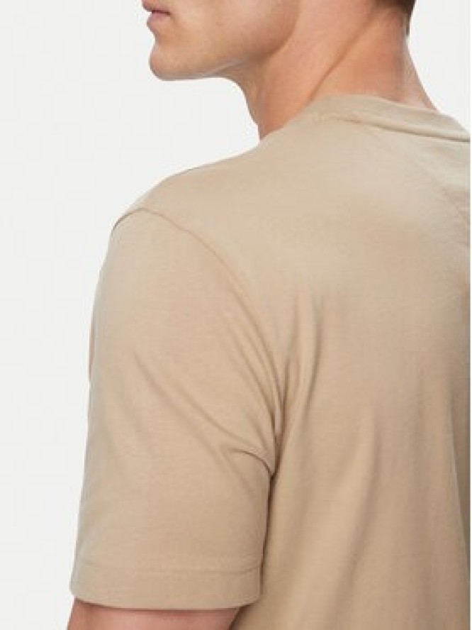 Tommy Hilfiger T-Shirt Ess Seasonal MW0MW39995 Beżowy Regular Fit