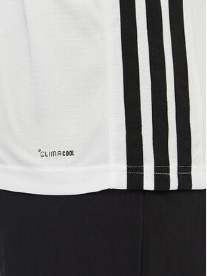 adidas T-Shirt Workout Essentials Base 3-Stripes KD0699 Biały Regular Fit