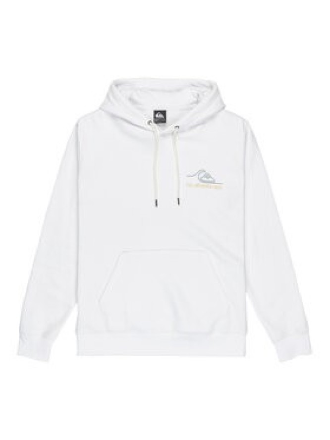 Quiksilver Bluza Light Waves EQYFT05168 Biały Regular Fit