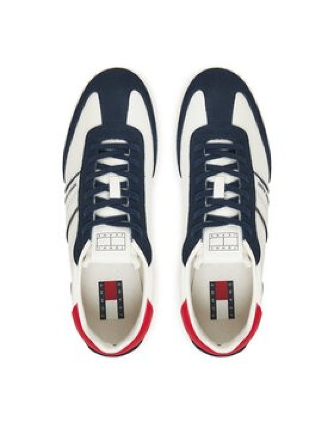 Tommy Jeans Sneakersy Tjm Retro Runner Cleated EM0EM01619 Biały