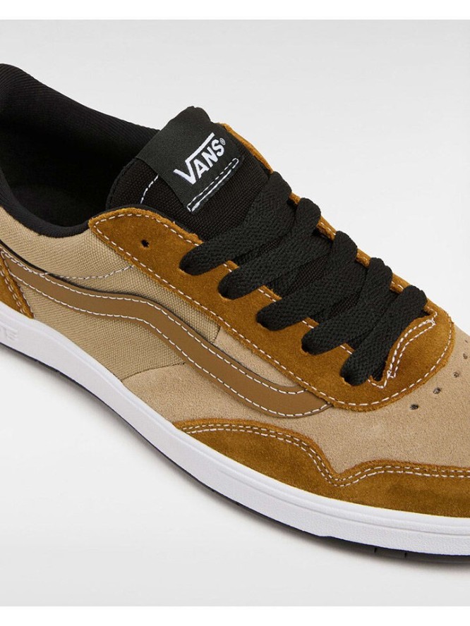 Vans Skórzane sneakersy "Cruze Too" w kolorze beżowym rozmiar: 40