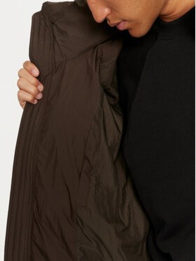 AMI Paris Kurtka zimowa HJK403.PA0009 Brązowy Regular Fit