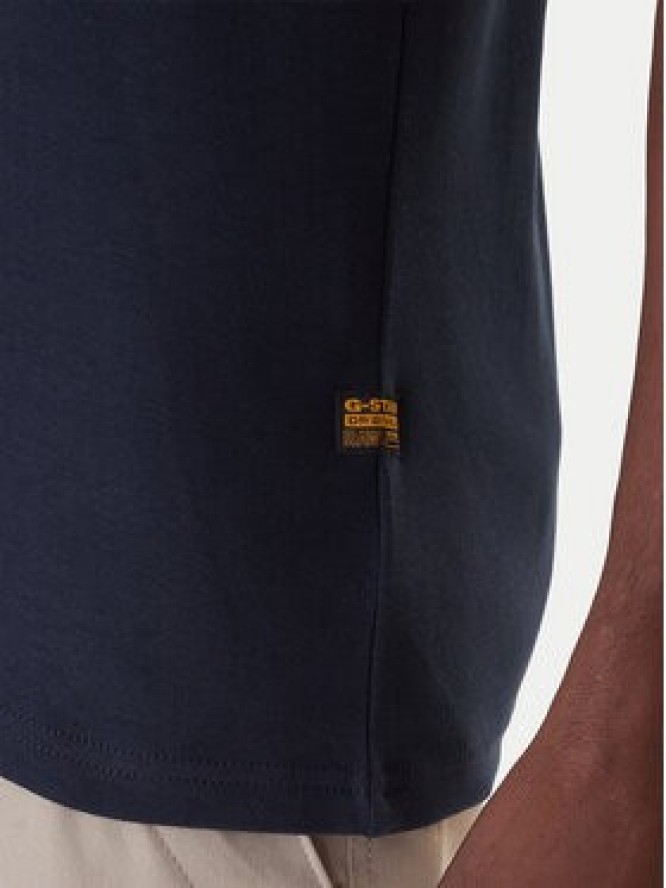 G-Star Raw T-Shirt G-Script D25150-C812 Biały Regular Fit