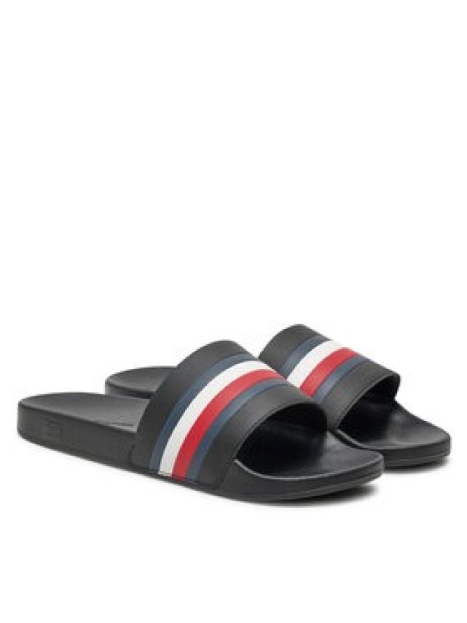 Tommy Hilfiger Klapki FM0FM05233 Czarny