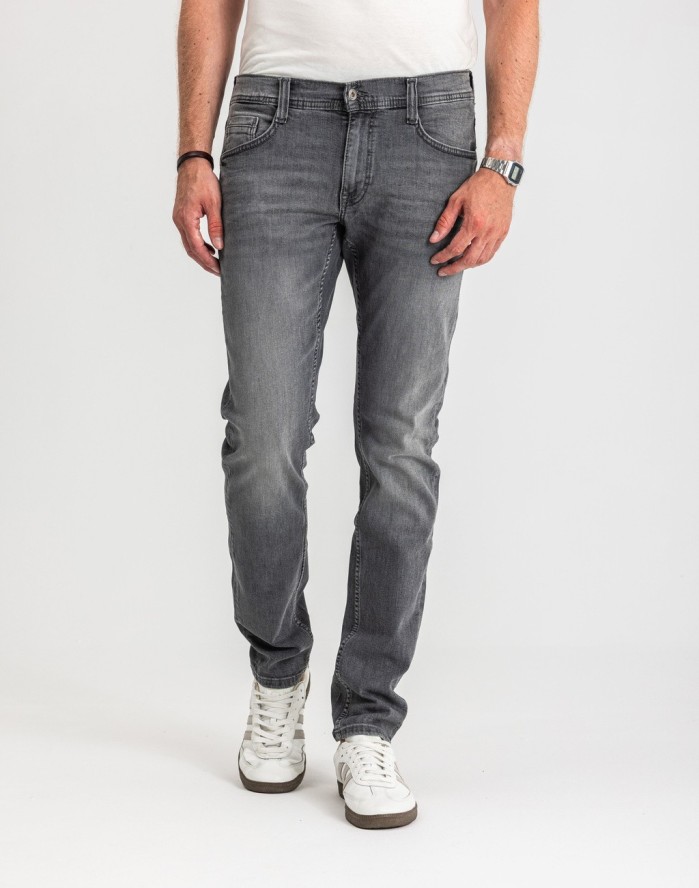 Męskie Spodnie Jeansowe Mustang Style Oregon Tapered Denim Black 1017124 4000 203