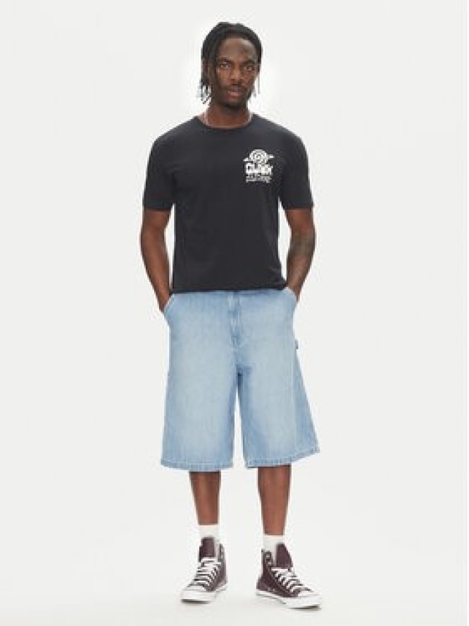 Quiksilver T-Shirt Ev Cosmic Vibrations Ss EQYZT08053 Czarny Regular Fit