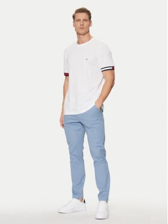 Tommy Jeans Chinosy Austin DM0DM20282 Niebieski Slim Fit