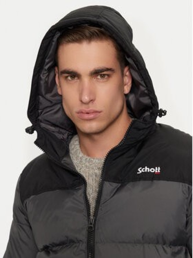 Schott NYC Kurtka zimowa UTAH2 Szary Regular Fit