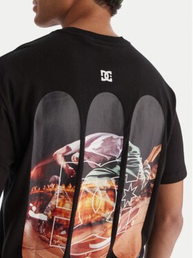 DC Shoes T-Shirt Handy Cam HSS EDYZT04379 Czarny Regular Fit